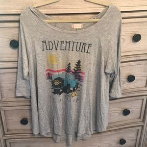 Altar’d State Adventure Is Calling size L Top